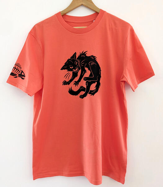 Hand-printed shirt Hand-printed shirt